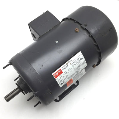 Used Dayton 1EJR7 3-Phase Auger AC Motor, Voltage: 230/460V, Frame: L56, Power: 1.5HP
