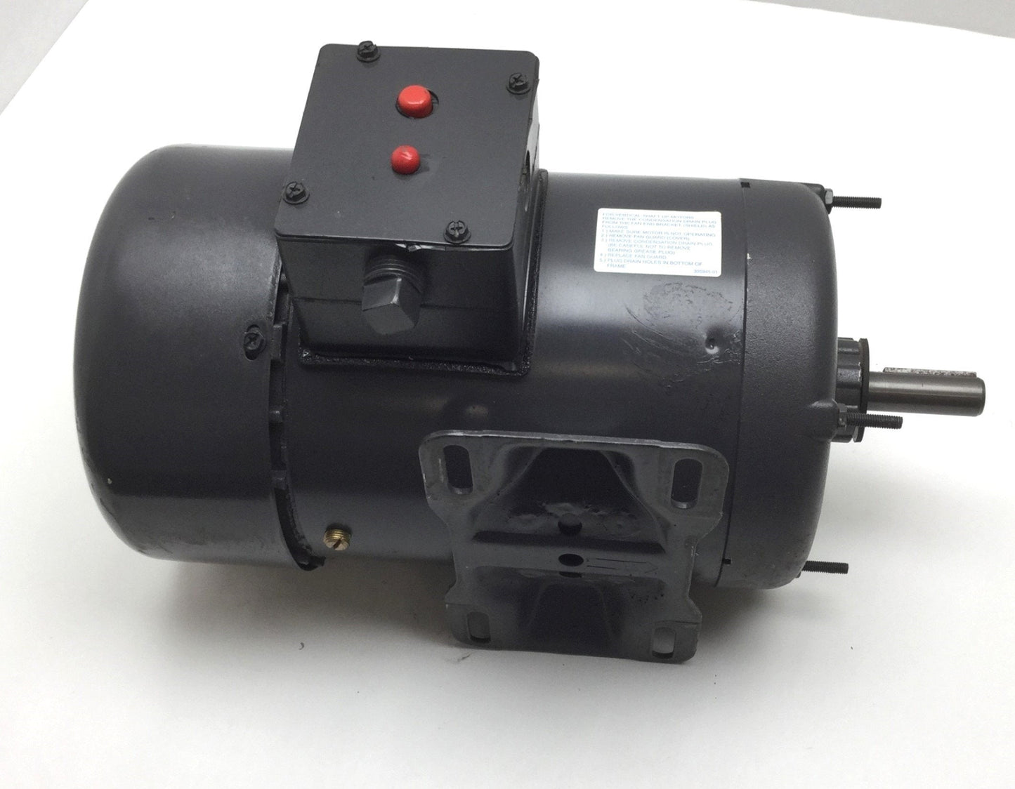 Used Dayton 1EJR7 3-Phase Auger AC Motor, Voltage: 230/460V, Frame: L56, Power: 1.5HP