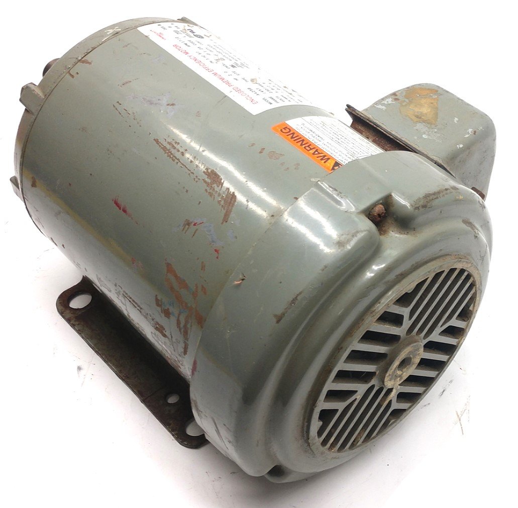 Used US Electrical Motors A425B Enclosed Premium Efficiency Motor FR-145T 230/460V
