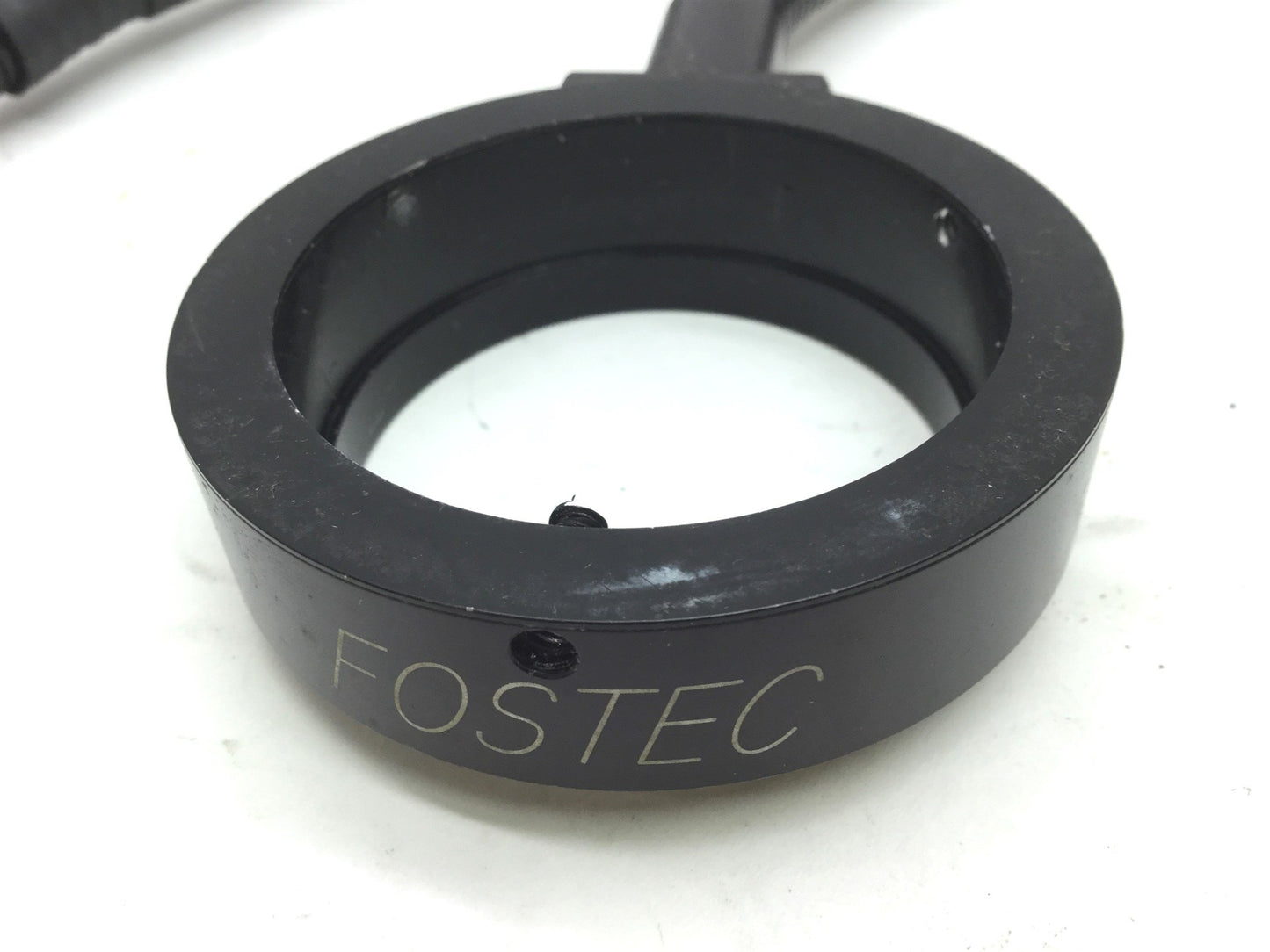 Used Fostec Fiber Optic Light ID 50mm Ring, 33" Length, Input: 16mm