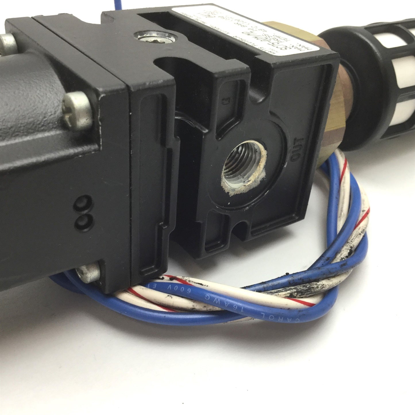 Used Parker Watts Fluidair SC75-02M/M2 Soft Start/Quick Dump, 24VDC/48VAC, 1/4" Ports