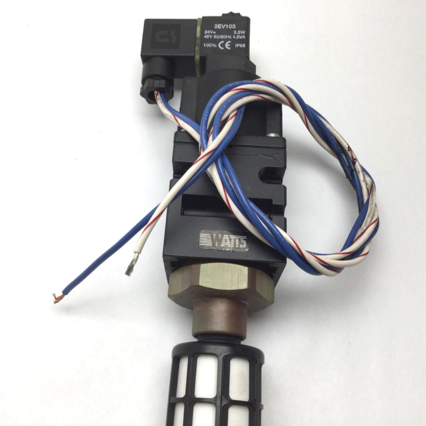 Used Parker Watts Fluidair SC75-02M/M2 Soft Start/Quick Dump, 24VDC/48VAC, 1/4" Ports