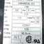 Used Bodine 34B4BEBL-E3 Gearmotor 20:1, 130VDC, 90 lb-in, 2A, 3 Phrase, 1/4HP, 125RPM