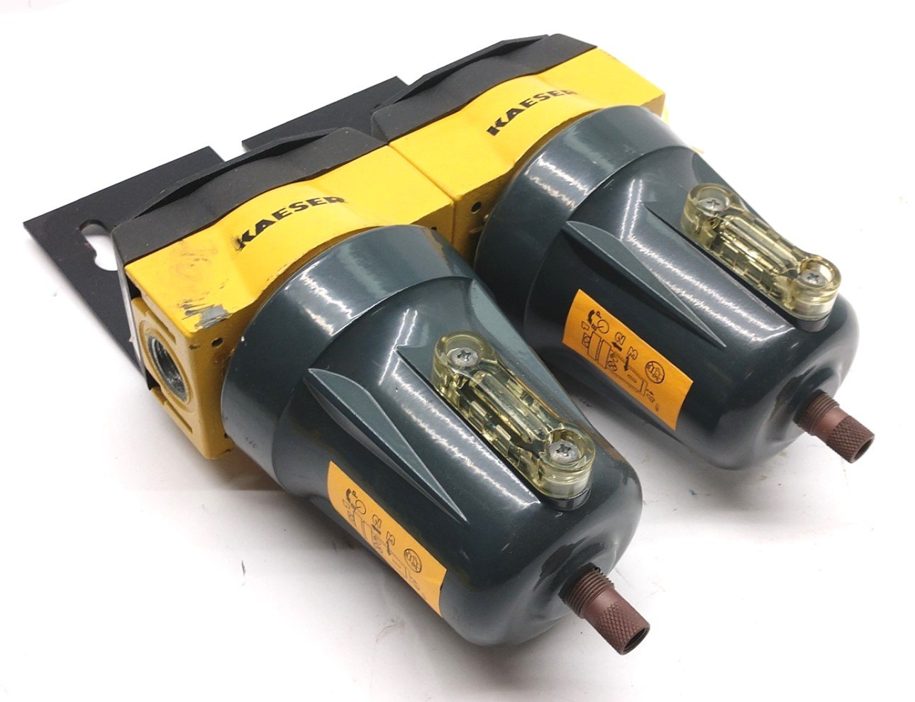 Used Lot of 2 Kaeser Compressors KVF-20 Vapor Absorbers, 1/2" NPT 250PSIG, 150°F