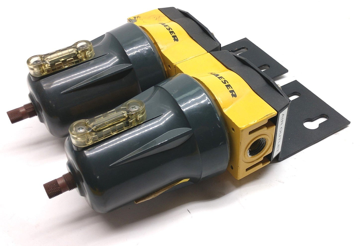Used Lot of 2 Kaeser Compressors KVF-20 Vapor Absorbers, 1/2" NPT 250PSIG, 150°F