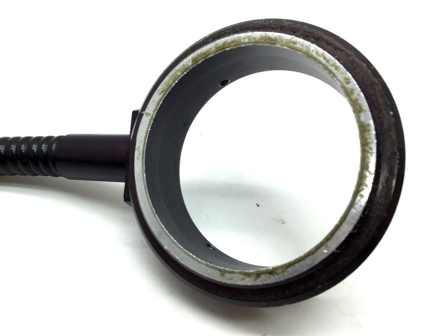Used Fostec Fiber Optic Light Ring, ID: 50mm Ring, 16mm Input, 33" Length, 8mm Bundle
