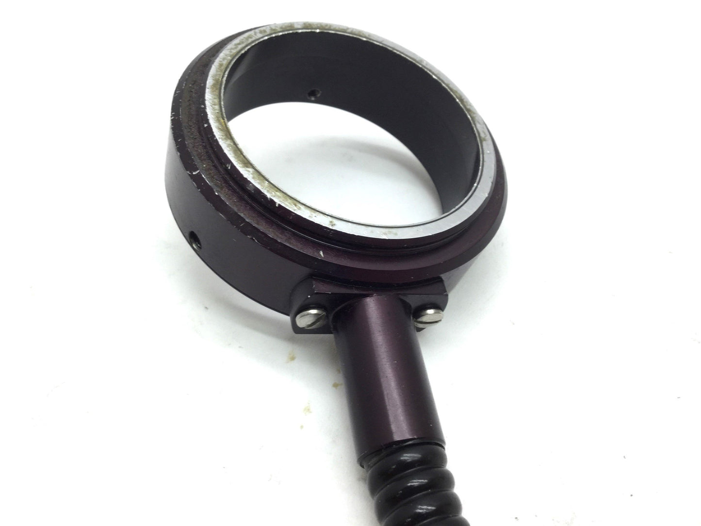 Used Fostec Fiber Optic Light Ring, ID: 50mm Ring, 16mm Input, 33" Length, 8mm Bundle