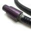 Used Fostec Fiber Optic Light Ring, ID: 50mm Ring, 16mm Input, 33" Length Cracked PVC