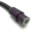 Used Fostec Fiber Optic Light Ring, ID: 50mm Ring, 16mm Input, 33" Length Cracked PVC