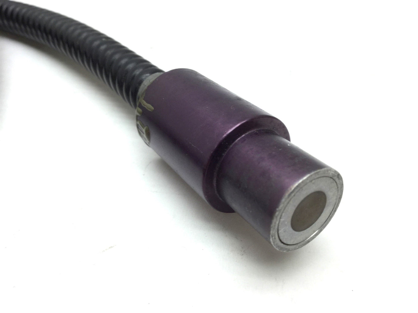 Used Fostec Fiber Optic Light Ring, ID: 50mm Ring, 16mm Input, 33" Length Cracked PVC