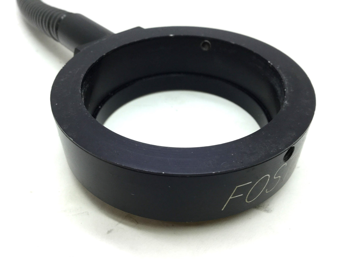 Used Fostec Fiber Optic Light Ring, ID: 50mm Ring, 33" Length, 16mm Input Cracked PVC