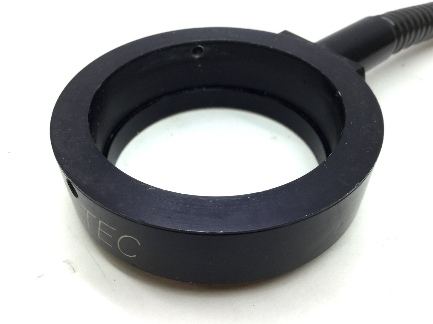 Used Fostec Fiber Optic Light Ring, ID: 50mm Ring, 33" Length, 16mm Input Cracked PVC