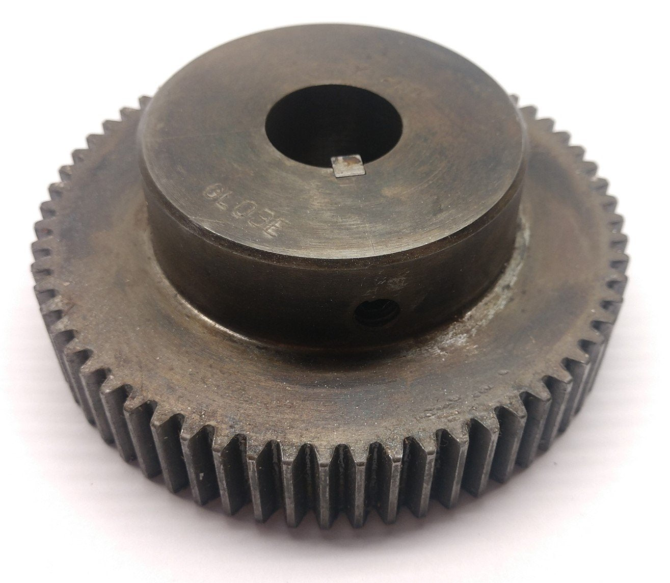 Used Globe Y1664 Gear, Shaft Diameter: 7/8" Diameter: 4-1/8" 64 Teeth 3/4" Gear Width
