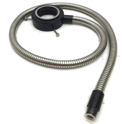 Used Fiber Optic Light Ring, 37" Length, 16mm Input, 10mm Bundle, 58mm Ring