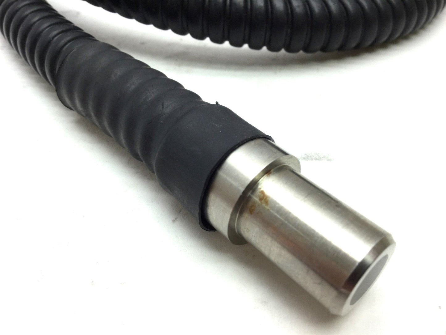 Used Dolan Jenner A3739M Fiber Optic Ring Light Input 15mm Ring 60mm, Damaged Cable