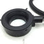 Used Dolan Jenner A3739M Fiber Optic Ring Light Input 15mm Ring 60mm, Damaged Cable