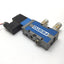 Used Festo MVH-5-1/8-S Solenoid Valve, 2-Position 5-Port, Voltage: 20.4-26.4VDC