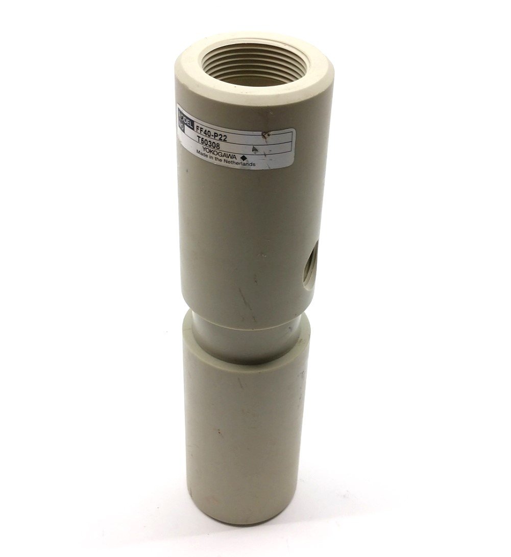 Sample Flow Housing Yokogawa FF40-P22 Flow Fitting, Cell Housing Conductivity Sensor Plug ...