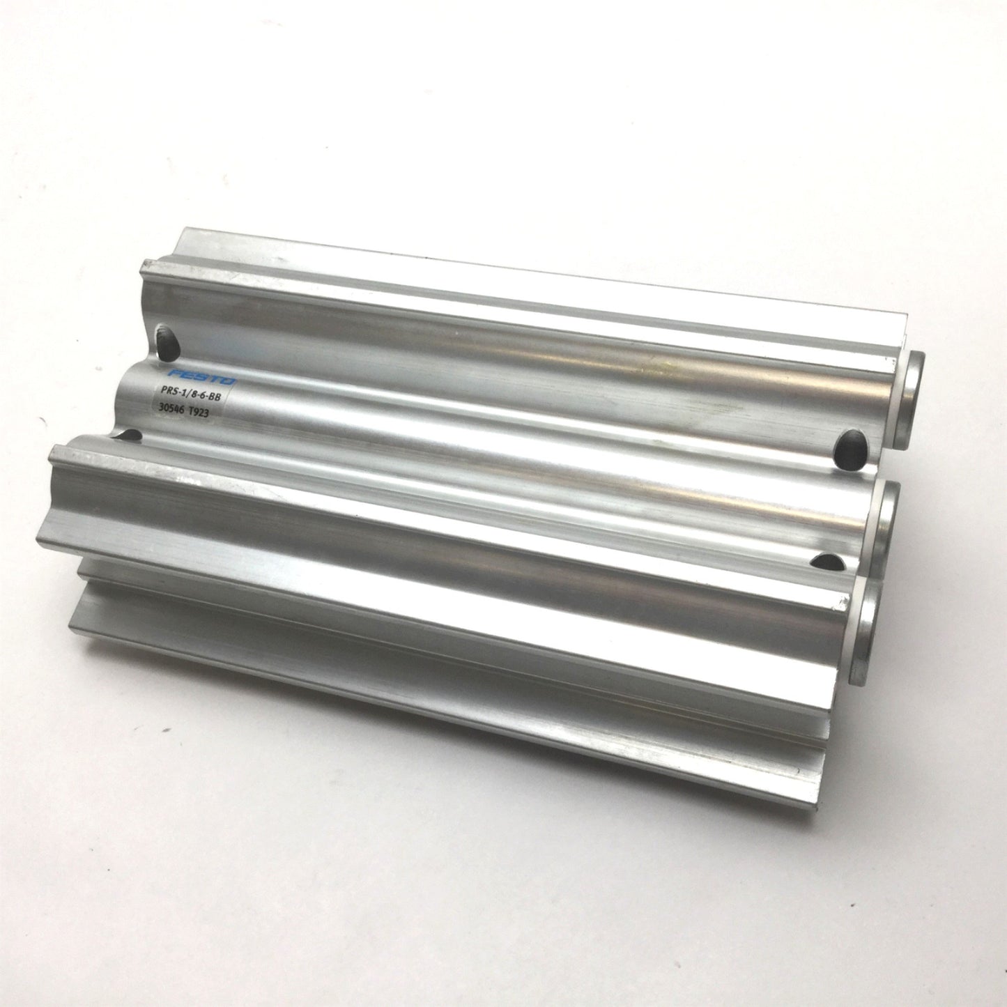 Used Festo PRS-1/8-6-BB Manifold for 6 Valves, Ports: G3/8, Pilot Ports: G1/8