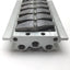 Used Festo PRS-1/8-6-BB Manifold for 6 Valves, Ports: G3/8, Pilot Ports: G1/8