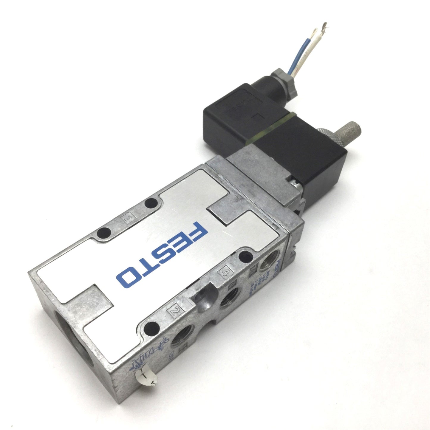 Used Festo MFH-5-1/8-B Solenoid Valve, 2-Position 4-Port, Pressure: 28-145psi
