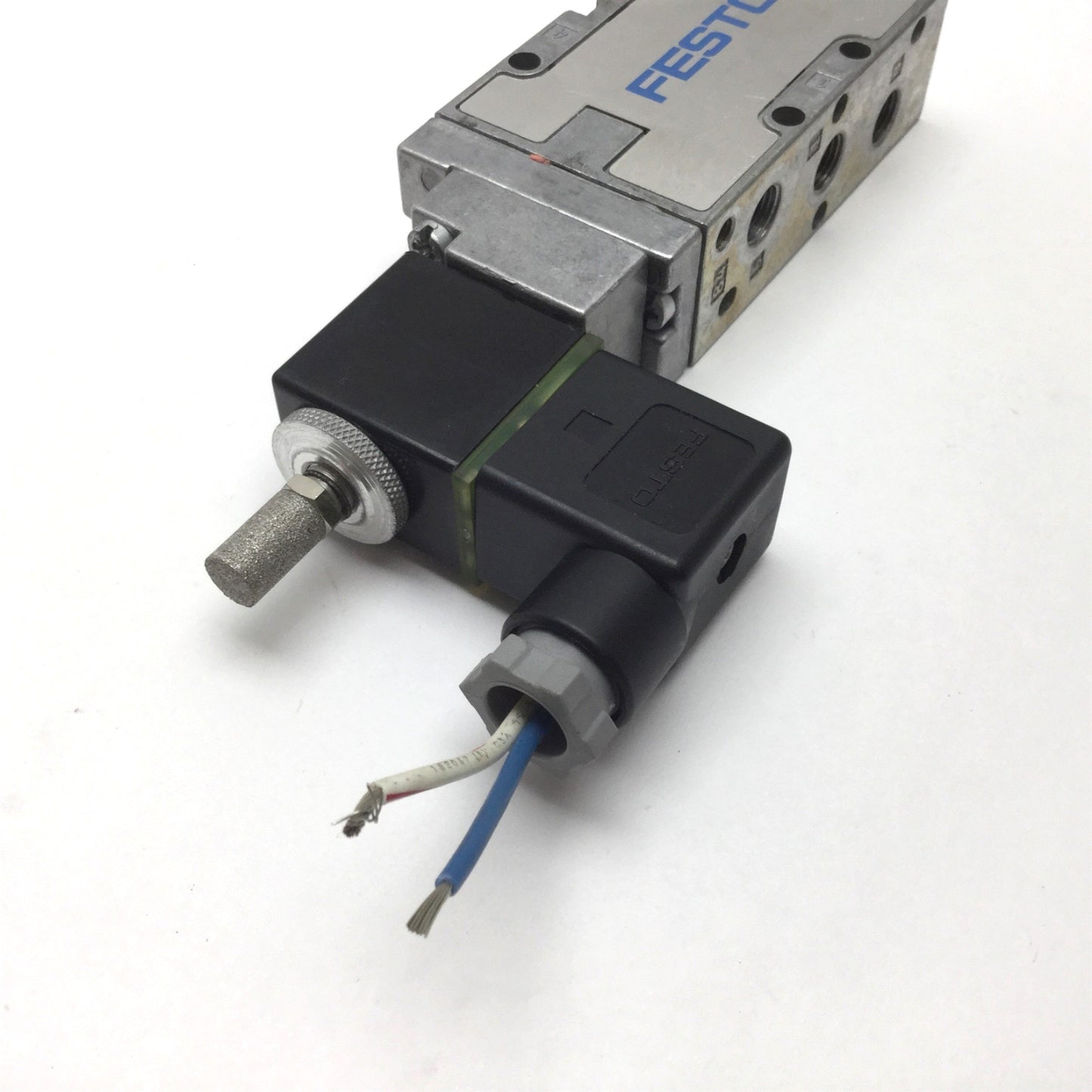 Used Festo MFH-5-1/8-B Solenoid Valve, 2-Position 4-Port, Pressure: 28-145psi