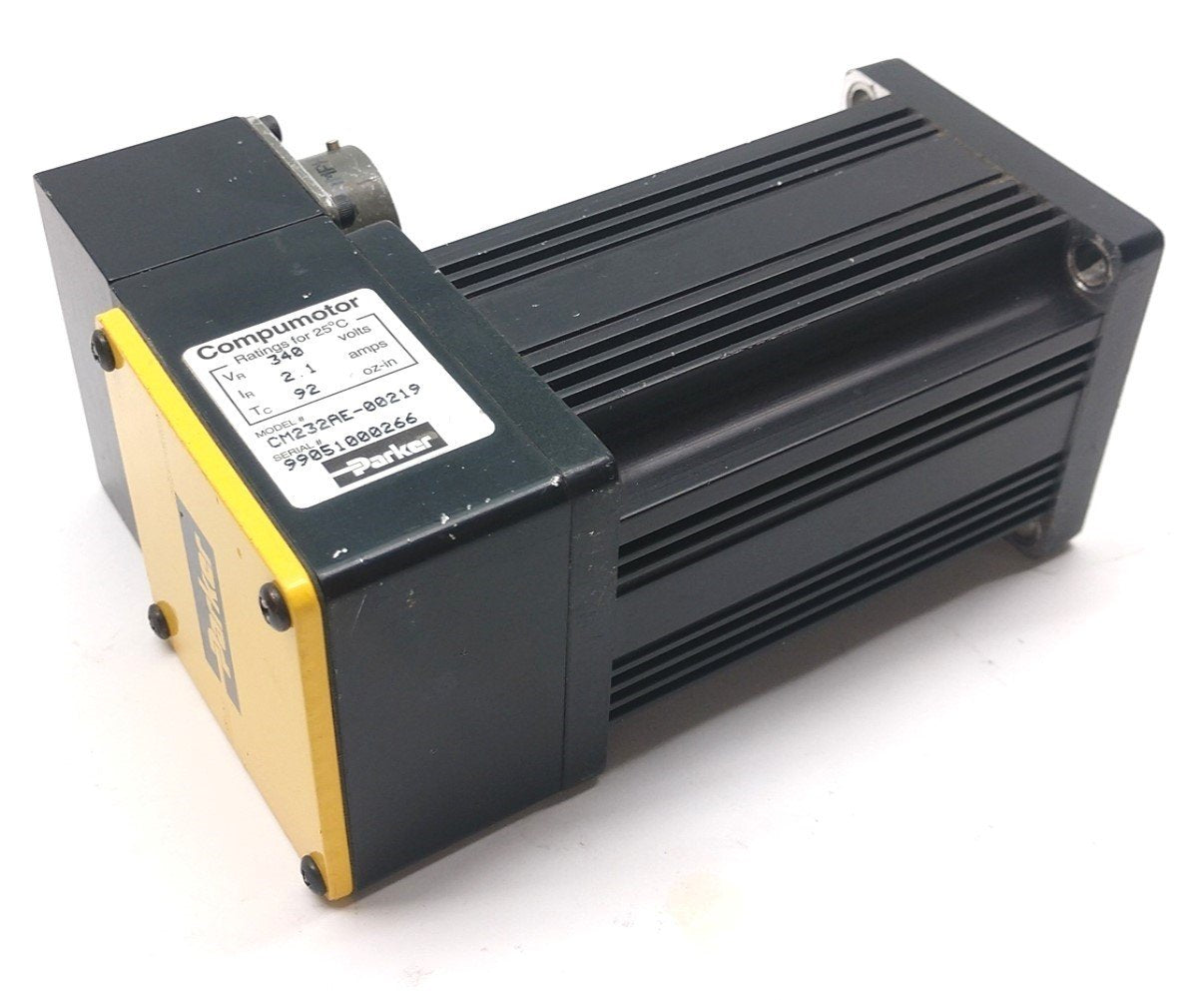 Used Parker Compumotor CM232AE-00219 Brushless DC Servo Motor NEMA 23 340V 92oz-in