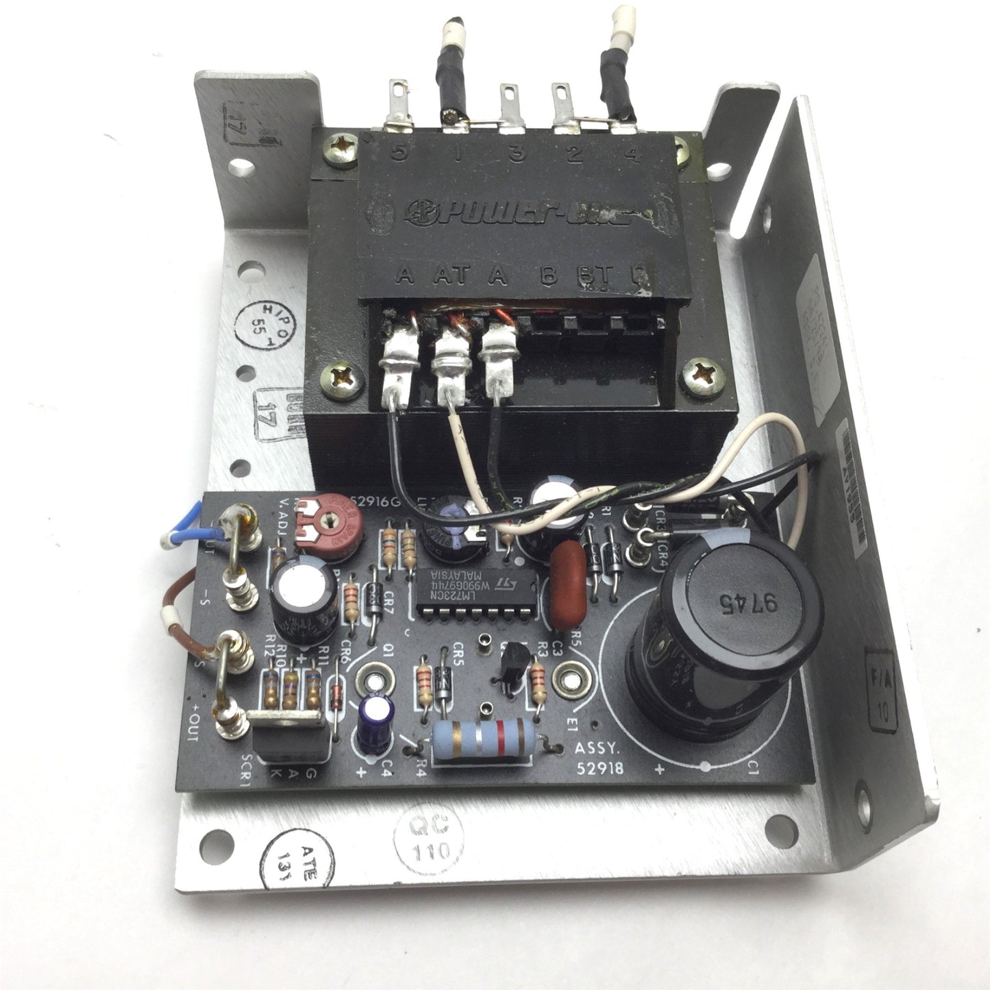 Used Power One HBS-3/OVP-A Power Supply, Input: 100-120/220-240VAC, Output: 5VDC 3A