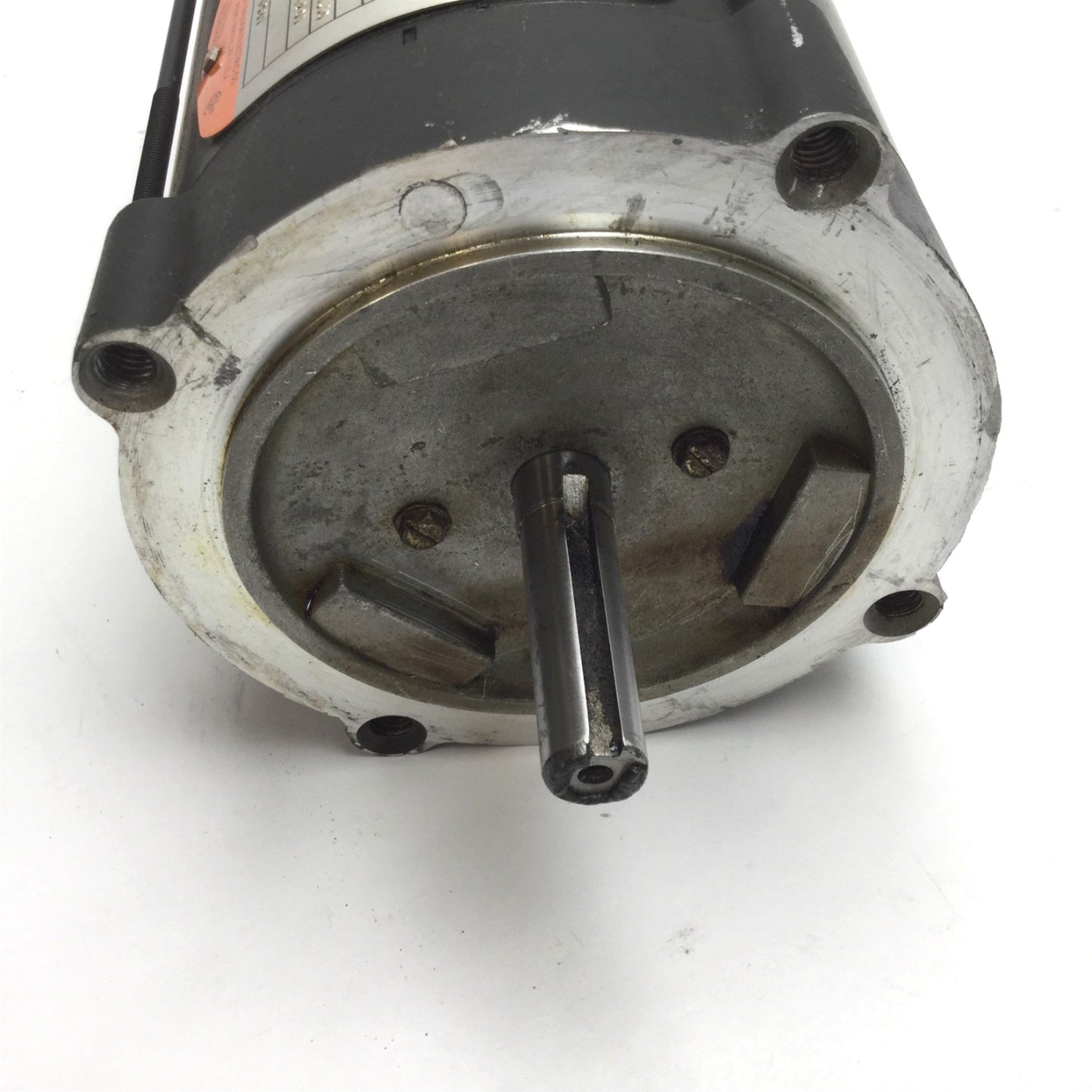 Used Fincor 9207509TFB DC Motor, 90VDC, Frame: 56C, Power: 3/4HP, Shaft: 5/8"