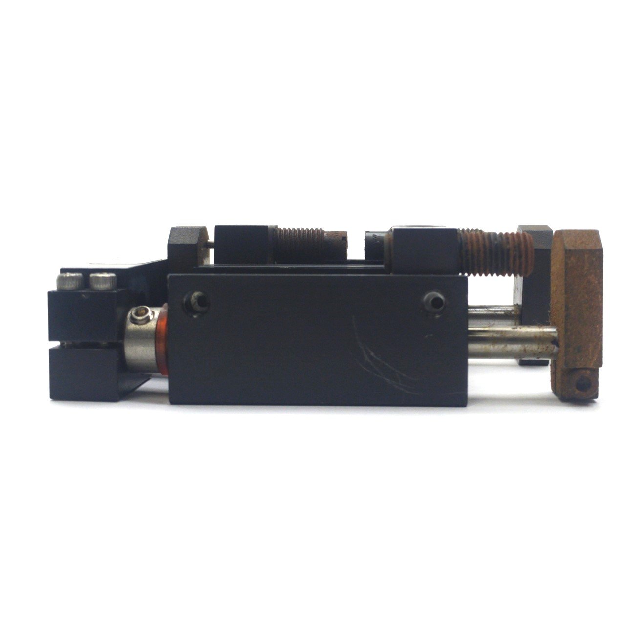 Used Destaco DLT-06-E-C-.25-V-S Robohand Block Thruster .25" Stroke 100PSI *Corrosion