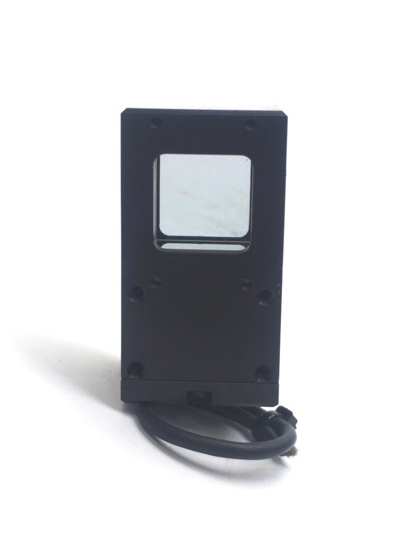 Used CCS LFV2-CP-18BL LED Coaxial Light, Blue, 18x18mm Aperture, 4" Cable, 24VDC