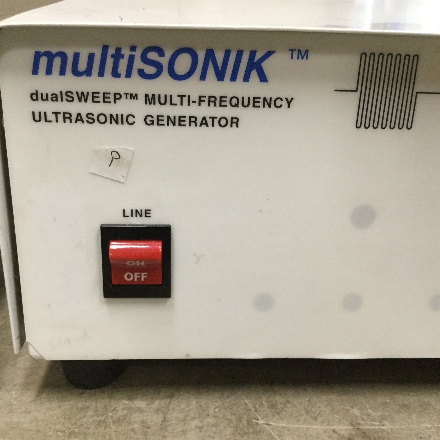 Used Blackstone-NEY MSP-18T-208V-CLM Multisonik Ultrasonic Generator, Supply: 208V 9A