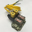 Used Numatics 031SA400E Solenoid Air Valves (x2) on Base 1/8 NPT, 150psi, 24VDC Coil