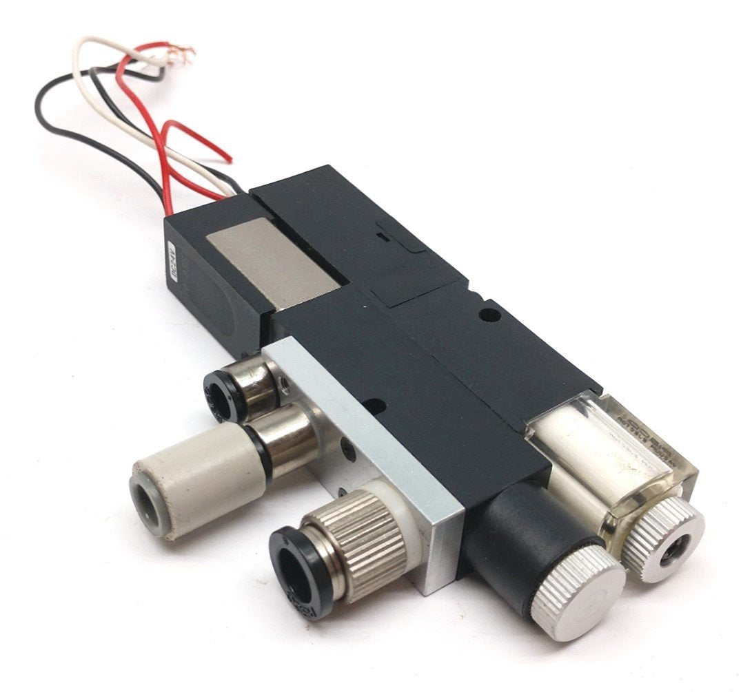 Used Pisco VDBH10J6-0608A Vacuum Ejector Solenoid Valve, Voltage: 24VDC, 6mm 8mm
