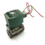 Used Asco 8210G87 Red Hat Solenoid Valve, Ports: 0.5" NPT, Voltage: 120VAC