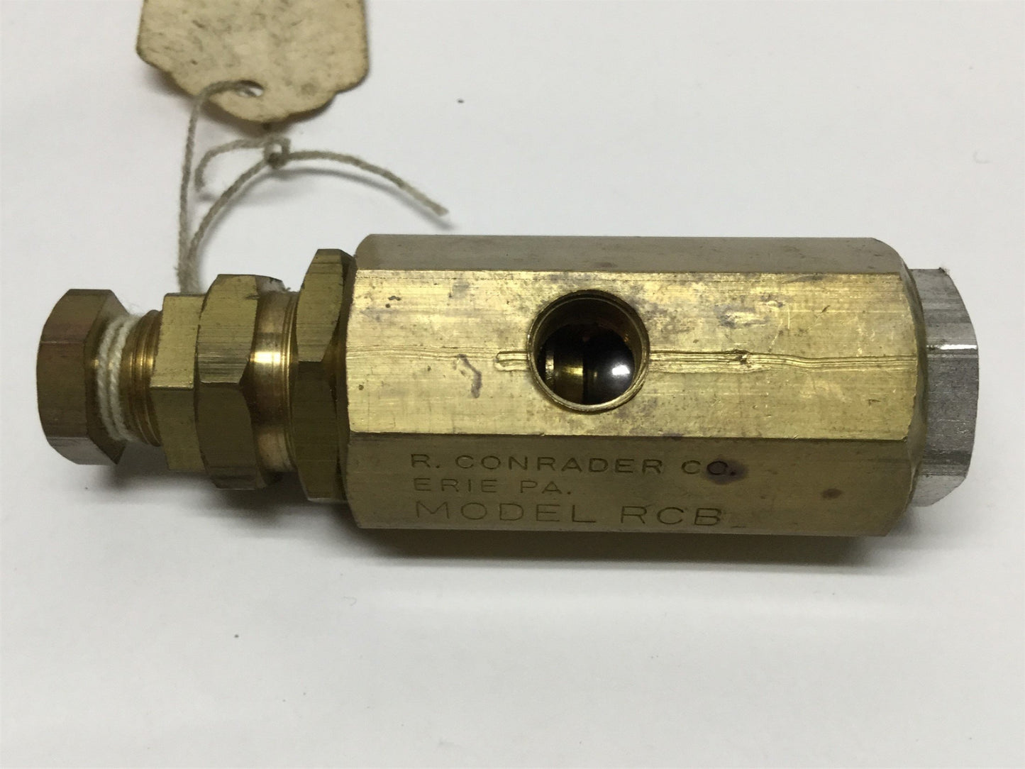 New – Open box Conrader RCB Unloader Pilot Valve, 20-80psi, 1/4" NPT IN, 1/8" NPT OUT