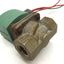 Used Asco 8210G87 Red Hat II Solenoid Valve, Ports: 0.5" NPT, Voltage: 120VAC, 17.1
