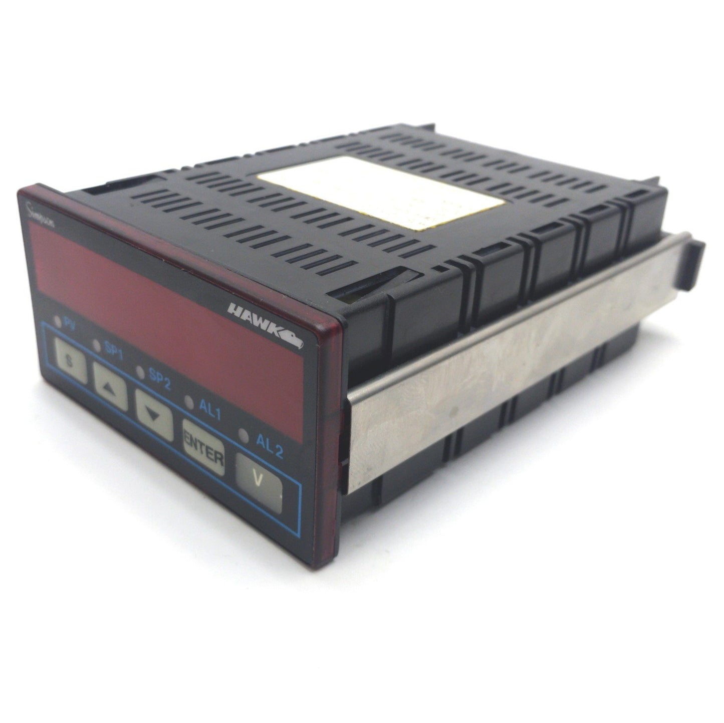 Used Simpson HK35-1-015-0-0-2-0 Voltage Panel Meter, 0-750VDC, 2 Relays, 120VAC HK-35
