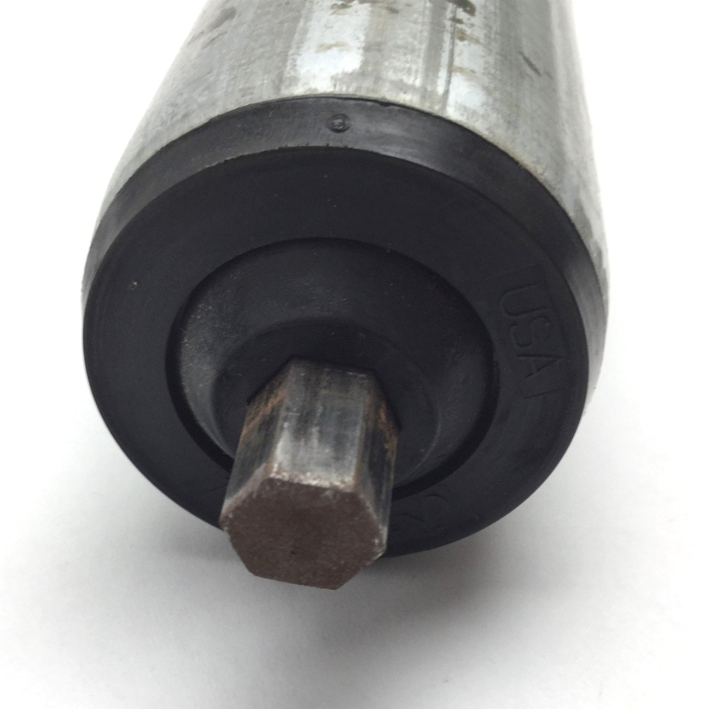 Used Interroll 90977 Roller Drive With Idler Pulley, 24VDC, Ratio: 24:1, 1.9" x 12"