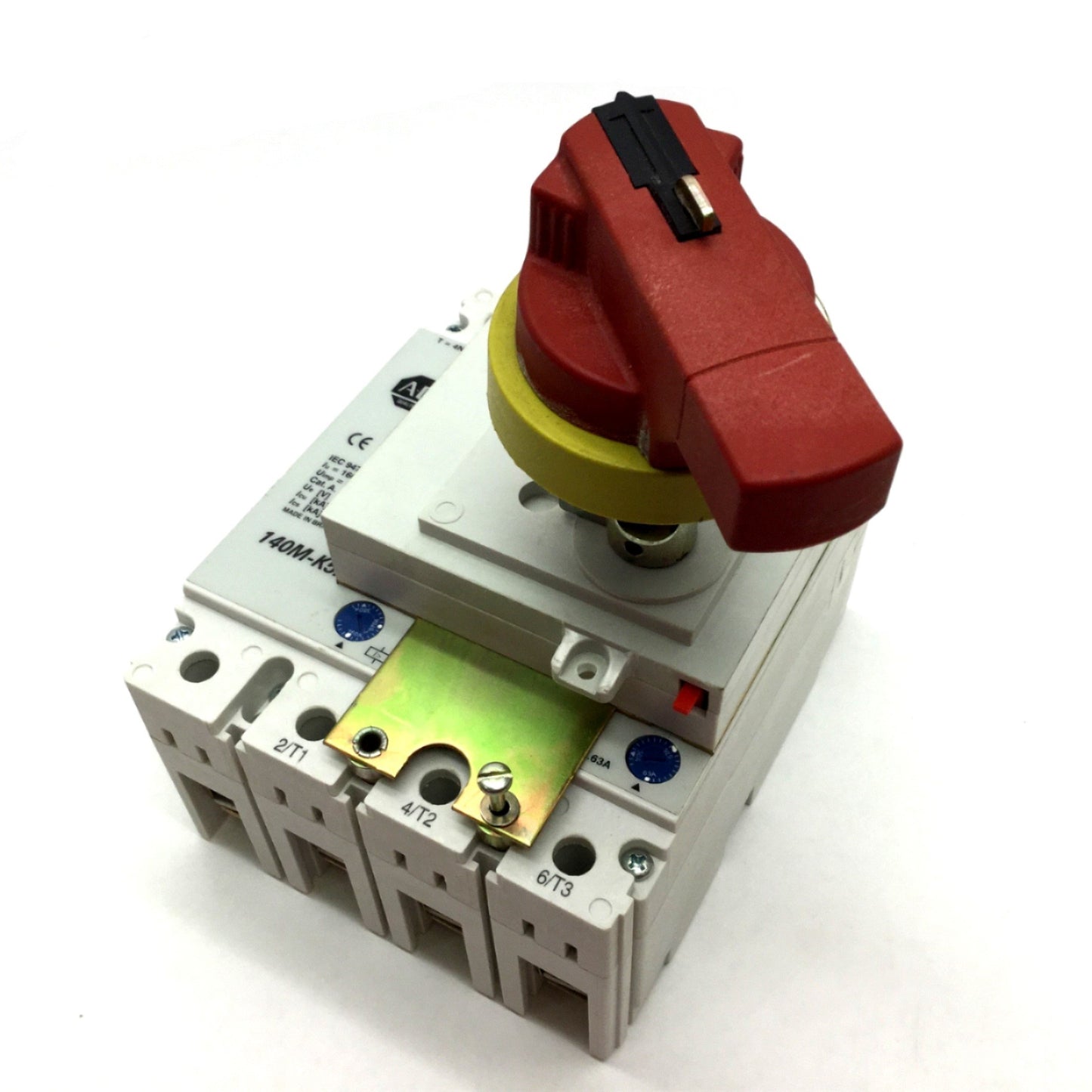 Used Allen Bradley 140M-K5F4-C63 Circuit Breaker, Voltage: 400VAC 50/60Hz 160A 4 Pole