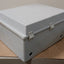 Used Hoffman A16128JFGQRR Quick Release Enclosure Nonmetallic, 16" x 12" x 8" *Holes*