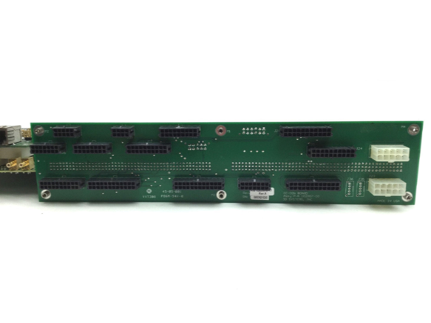 Used 3D Systems 23321-801-02 Rev A Chamber Controller Board & CC-Con Board