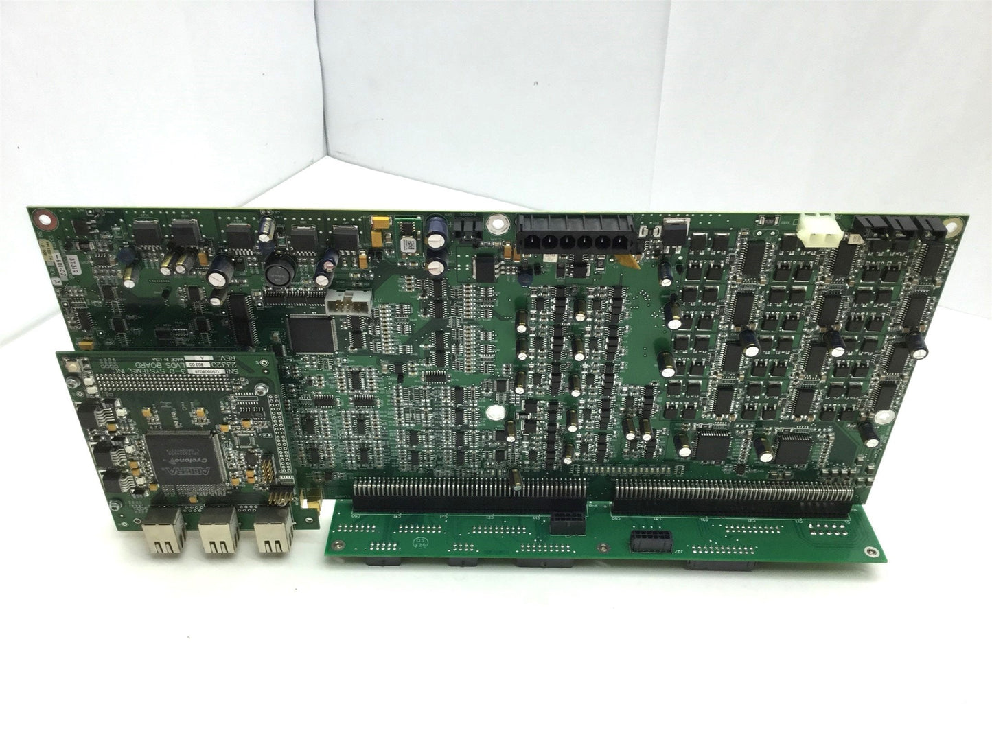 Used 3D Systems 23321-801-02 Rev A Chamber Controller Board & CC-Con Board