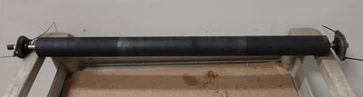 Used Conveyor Roller, 28-3/8" Roller Length, 2" Diameter, Total Length: 34"
