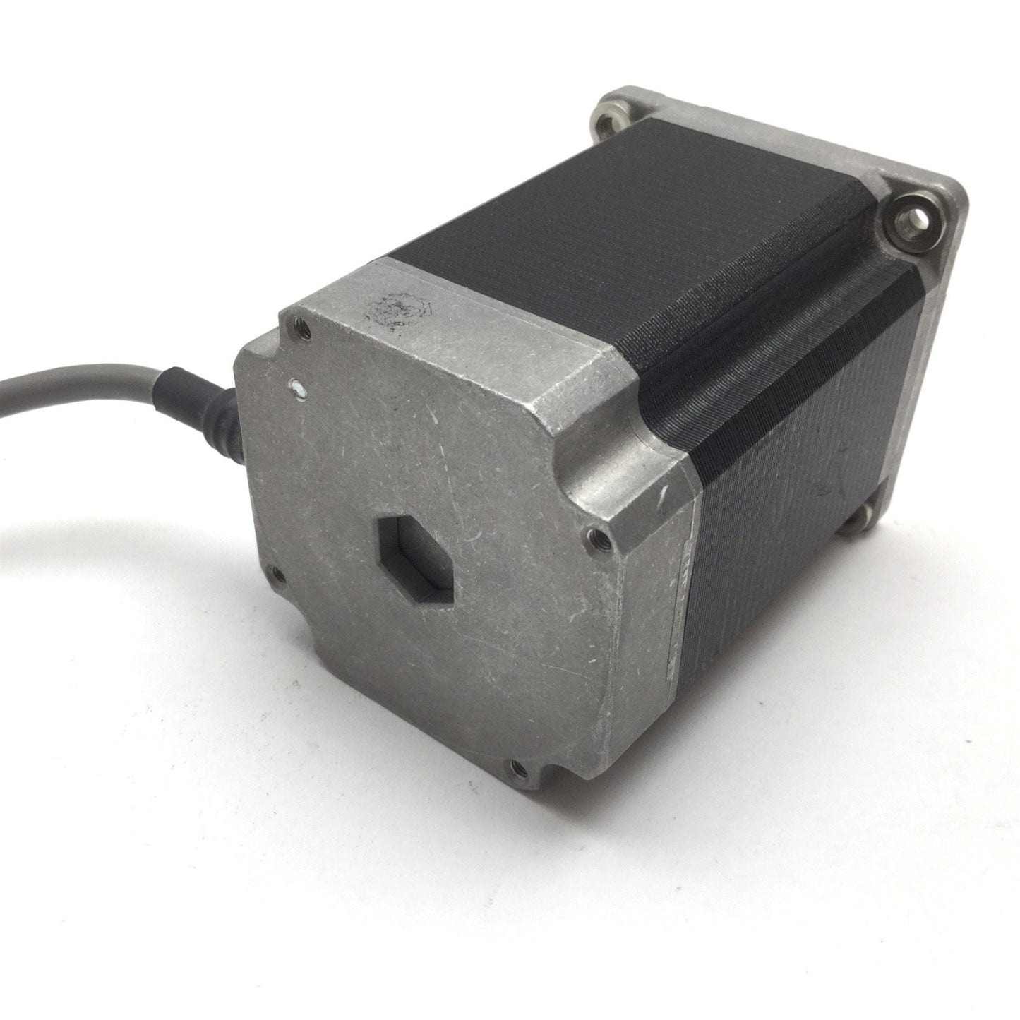 Used EAD LH2331-M300A35 Stepping Motor, Current: 3A, 1.8 Degrees/Step, Shaft: 0.25"