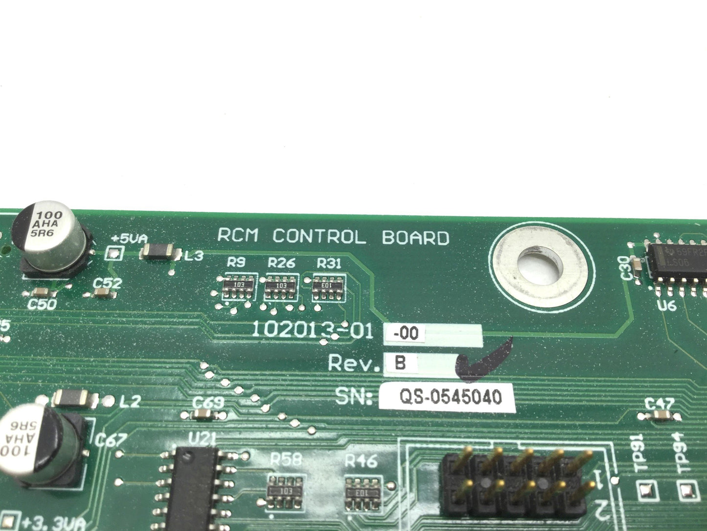 Used  D&K Engineering 102013-01-00 Rev B RCM Control Board, Sinterstation 2500 Plus