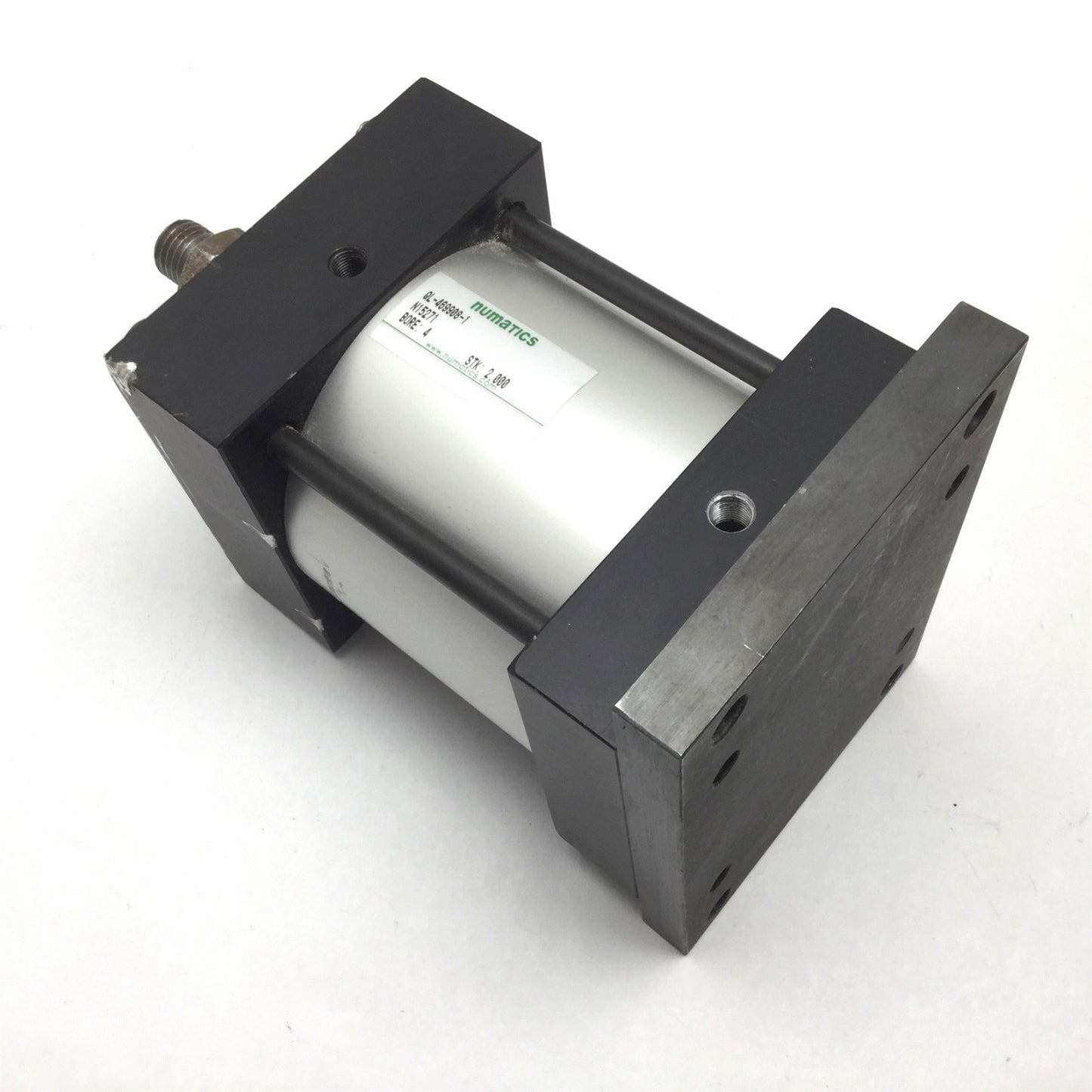 Used Numatics QL-469908-1 N15271 Pneumatic Cylinder, Bore: 4", Stroke: 2", 1/8" NPT
