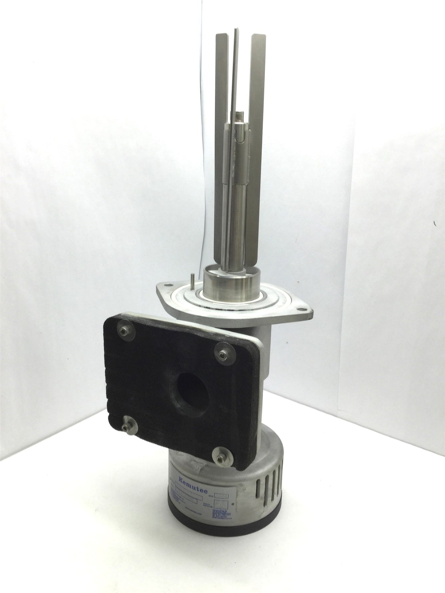 Used Kemutec MINI-INSERT Powerder Mixer Agitator Screw, Blades: 10.5", Screw OD: 2.5"