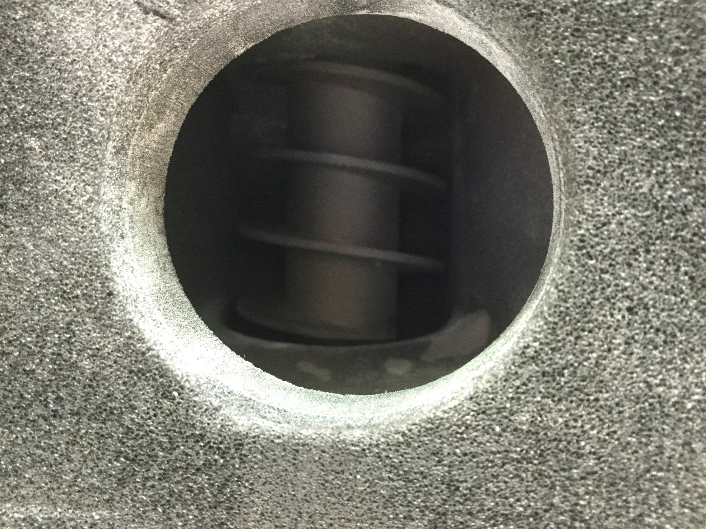 Used Kemutec MINI-INSERT Powerder Mixer Agitator Screw, Blades: 10.5", Screw OD: 2.5"