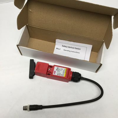 New ABB 2TLA050021R2300 MKey1 Tongue Interlock Safety Switch Door Guard 230VAC 3A